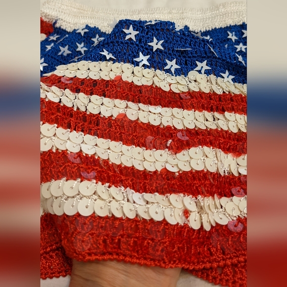 Hustler crochet american flag sequence skirt - Picture 2 of 7